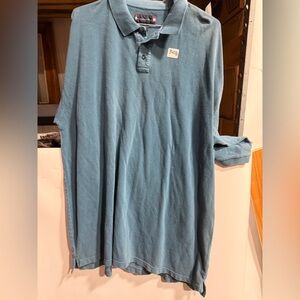 #3428-Men's Short-Sleeve Polo Shirt in Slate Blue